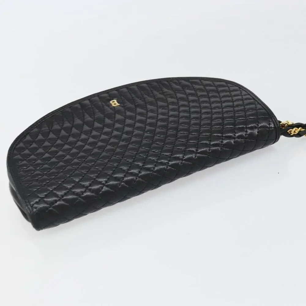 Bally Leather Pouch Black